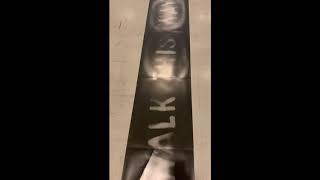 "Walk This Way" - Floor Photogram