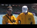 Nic Bradtke and Dave Taylor on the Australian Fed Cup team