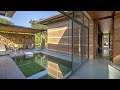 A Modern Rammed Earth House That Emphasizes Sustainability