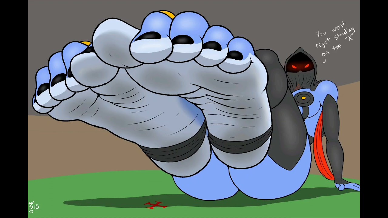 Tickle big feet