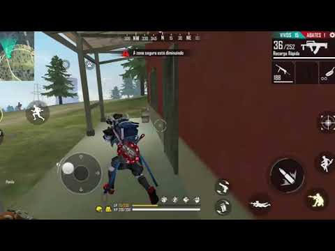 Free fire/ algumas das partidas do Mestre.