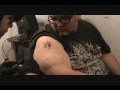 Me getting The Rebel Alliance Symbol on my arm for my first tattoo