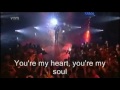 Thomas Anders- You're My Heart You're my Soul. Lyrics .avi
