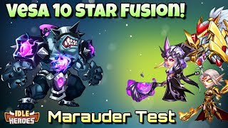 Idle Heroes P - 10 Star Vesa Fusion And Kamath Marauder Damage Test