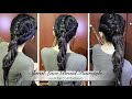 Spiral Lace Braid Ponytail Hairstyle Hair Tutorial