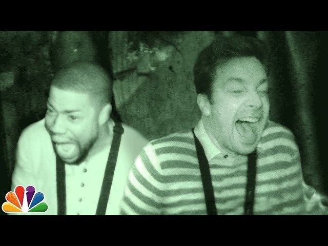 Jimmy Fallon and Kevin Hart Visit a Haunted House -
