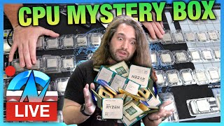 LIVE: We Bought a Bag of 79 Mystery CPUs