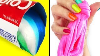 Je teste 6 recettes de SLIME SANS COLLE !!! ??