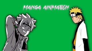 Boruto & Naruto Manga Animation Green Screen Free Download