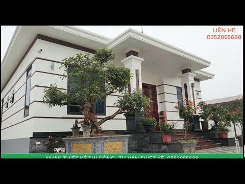 NHSF ĐẸP Cấp 4 Mái Nhật Mới Hoàn Thiện Mẫu 469