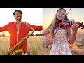 We Are The World - Sax and Violin | Daniele Vitale & Karolina Protsenko