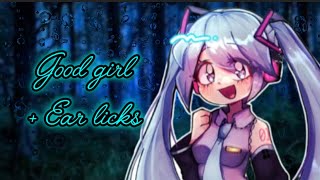 Asmr Licking Your Ears Because Youre A Good Girl F4F