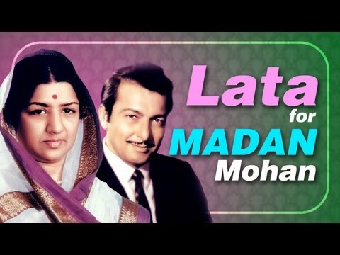 Lata Mangeshkar for Madan Mohan -Jukebox - Top 10 Lata songs...