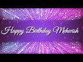 Happy birthday Mehwish
