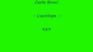 Watch Carla Bruni Lantilope video