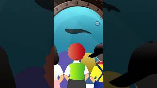 Мультики Про Подводную Лодку - Чей Силуэт В Глубине Морской - Мультфильм Для Детей  #Учисьиграй