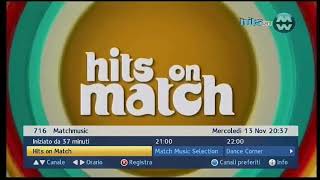 Zapping Sky 13112013 - Match Music - Hits On Match