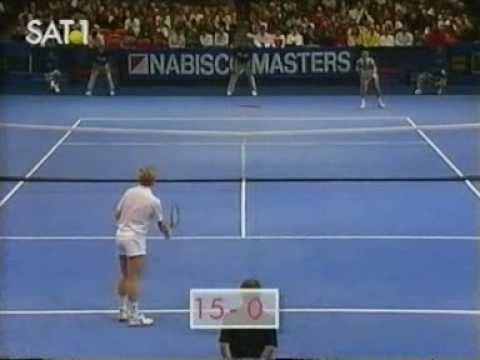 ステファン エドバーグ（エドベリ） vs Boris ベッカー NY Masters 決勝戦（ファイナル）　 1989 1