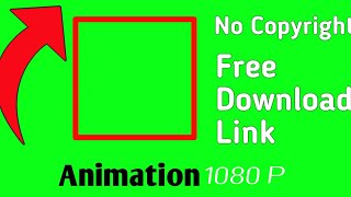 Red Rectangle Mark Green Screen Square