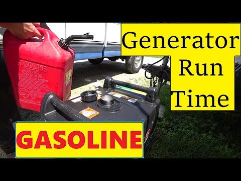 Champion RV Generator Run Time