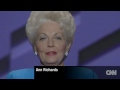 Ann Richards' 1988 DNC speech