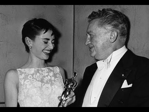 Audrey Hepburn winning an Oscar® for