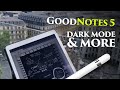 GOODNOTES 5 LATEST UPDATE (Cool feature added) like Dark Mode Paper Template for iPad note taking