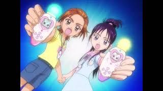 Cure Bright & Cure Windy Transformation Futari Wa Precure Splash Star