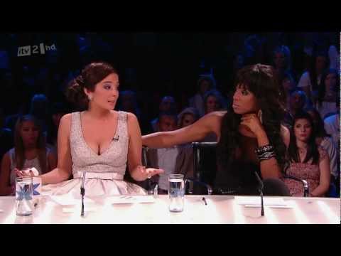 Tulisa Contostavlos Cleavage Legs HD 1080p X Xtra Factor