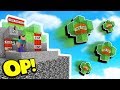 OVERPOWERED SLIME CANNON! (Minecraft TNT WARS)