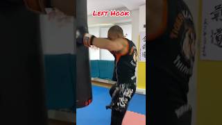 Tutorial: Left Hook #Boxing #Boxer #Training #Lesson #Бокс #Боксер #Тренировка #Удары