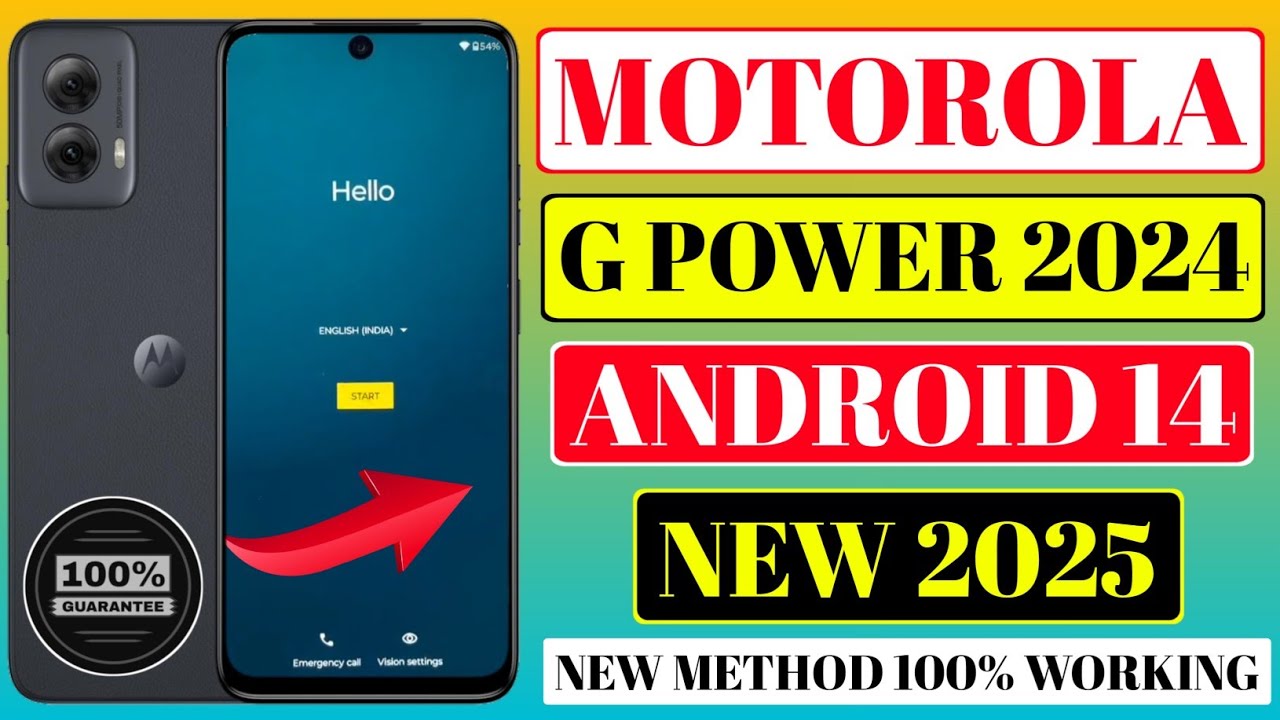 Motorola G Power 2024 Frp Bypass | Moto G Power 5G 2024 Motorola G Power 2024 Frp Bypass | Moto G Power 5G 2024