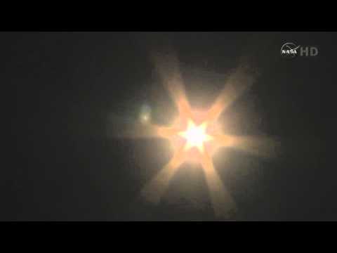 Fleet of UFOs Flyby Russian Soyuz-FG Rocket 05-04-2011 thumb