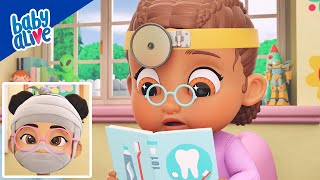 Bebek Diş Hekimleri 👶 YEPYENİ Baby Alive Bölümleri 👶 Baby Alive Çocuk Çizgi Film