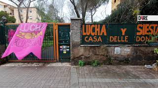 Polizia alla Casa delle Donne 'Lucha y siesta'
