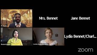 Pride & Prejudice, a virtual staged reading, take one
