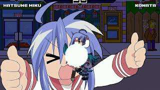 Mugen Hatsune Miku Vs Konata Izumi