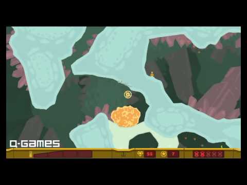Stupid Thing To Do On Pixeljunk Shooter