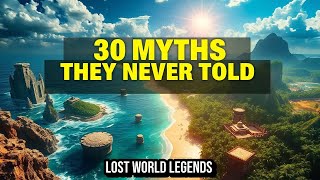 The Real Stories Behind 30 Ancient Myths Of The Lost World Mythology & Legends