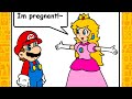 Mario & Peach Have a Baby (Comic Dub)
