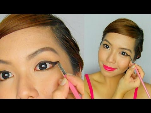 Terbaik.co  Natural   Make Tutorial Ala Untuk ala wajah korea bulat untuk natural Up Korea make Mata up