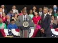 Chris Paul Introduces President Barack Obama and "My Brother's Keeper" Program
