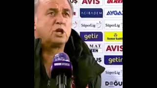 Fatih Terimin Taraftar Tepkisi
