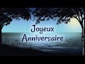 182 - Joyeux Anniversaire - Jolie carte virtuelle - mer océan bateau