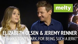Elizabeth Olsen & Jeremy Renner Interview: \