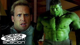 Hulk Attacks Major Talbot Hulk Science Fiction Station