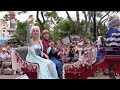 Frozen Royal Welcome ceremony with Anna, Elsa, Kristoff + parade highlights at Walt Disney World