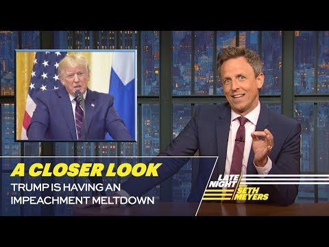 Trump Is Having an Impeachment Meltdown: A Closer Look