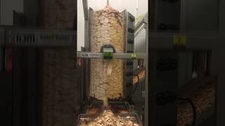 Döner Robotu Ile Tavuk Döner Kesimi. Idm Mekatronik. Industrial Kebab,Gyros, Robot And Equipments