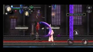 Castlevania Grimoire Of Souls - Draculas Castle Level 2-4 3-2 Hard Mode Alucard